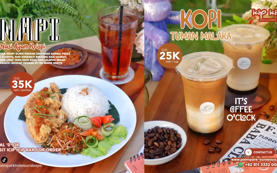 SAVOR THE MOMENT WITH KOPI TUMAN MALAKA & NAPI AT ICIP ICIP BAR ☕🍛✨